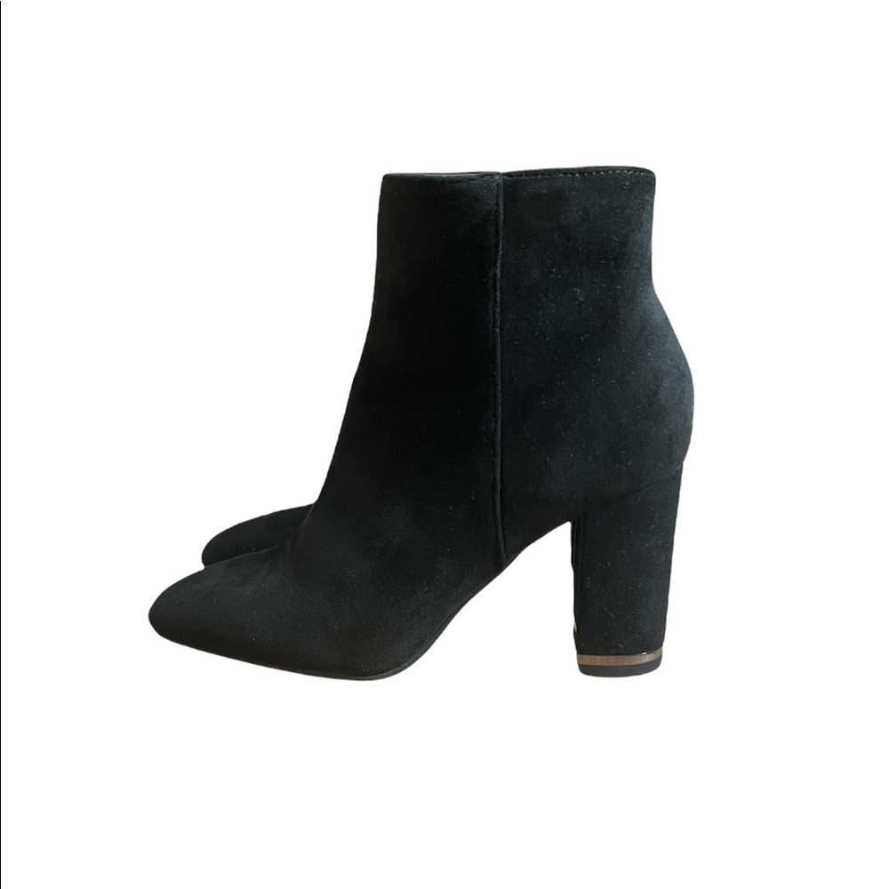 Suede booties